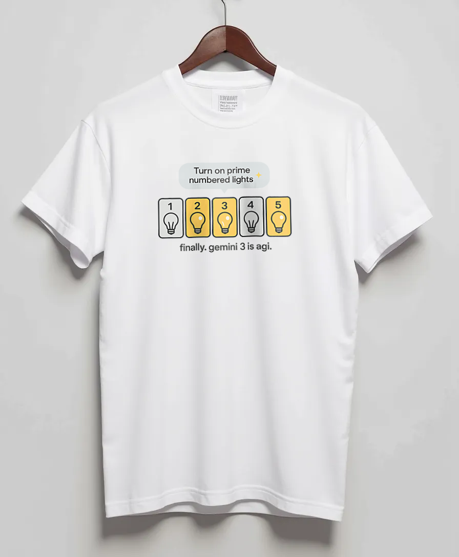 White T-Shirt with graphic Prime Directive