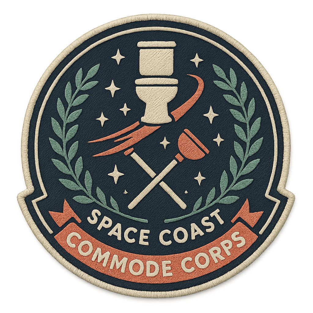 Design graphic: Commode Corps Patch