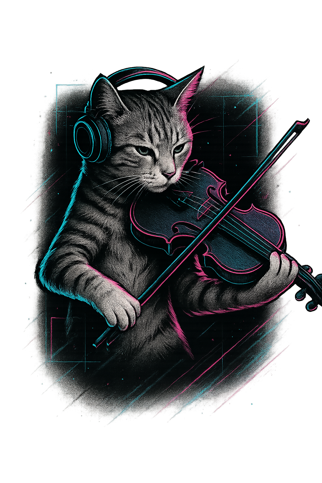 Design graphic: Neon Segmentation Solo