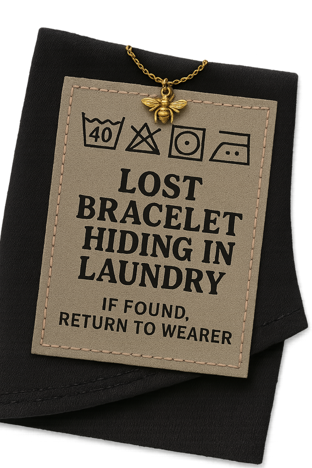 Design graphic: Care Label Secret