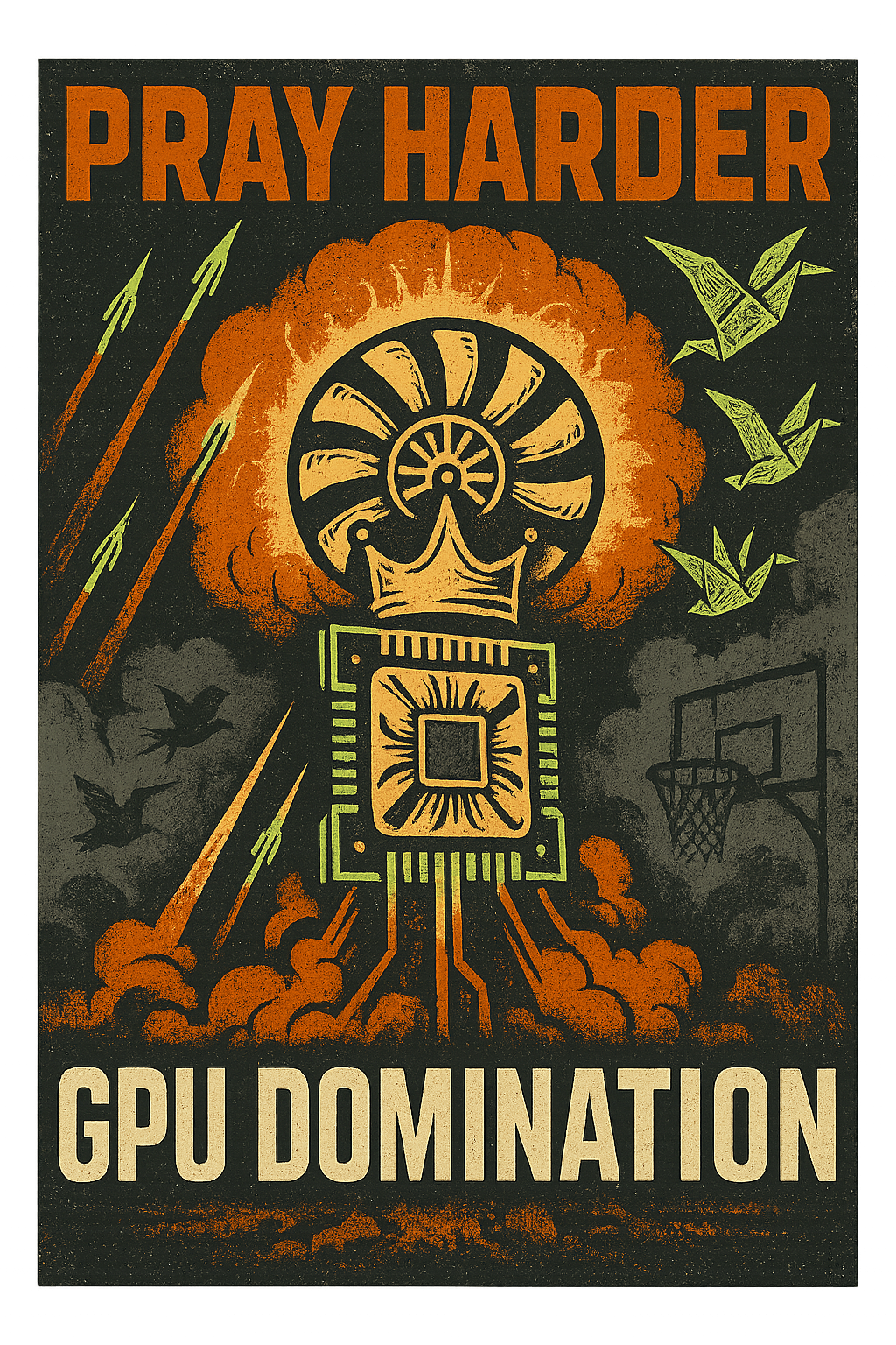 Design graphic: Render Rapture Poster