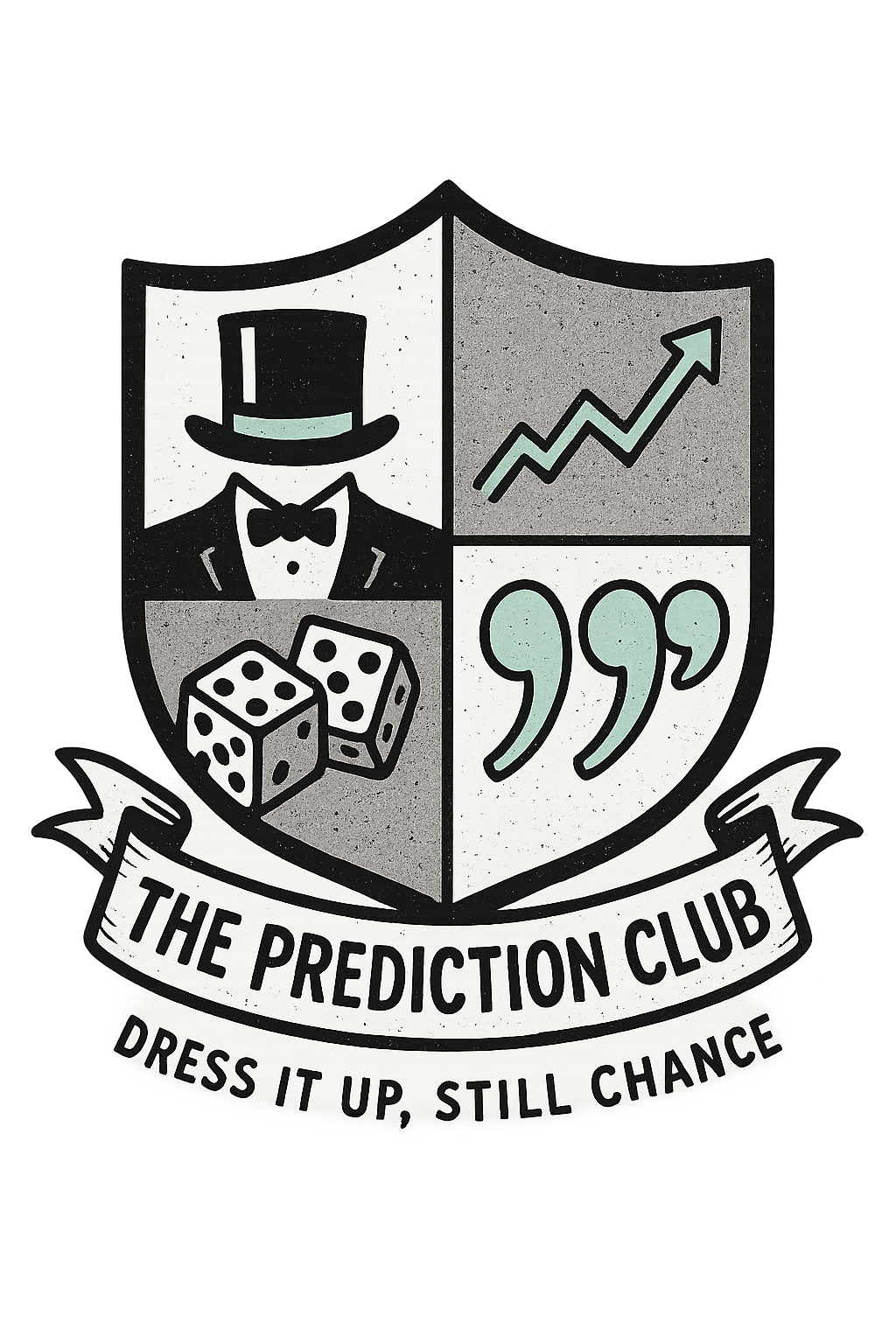 Design graphic: Prediction Club Crest