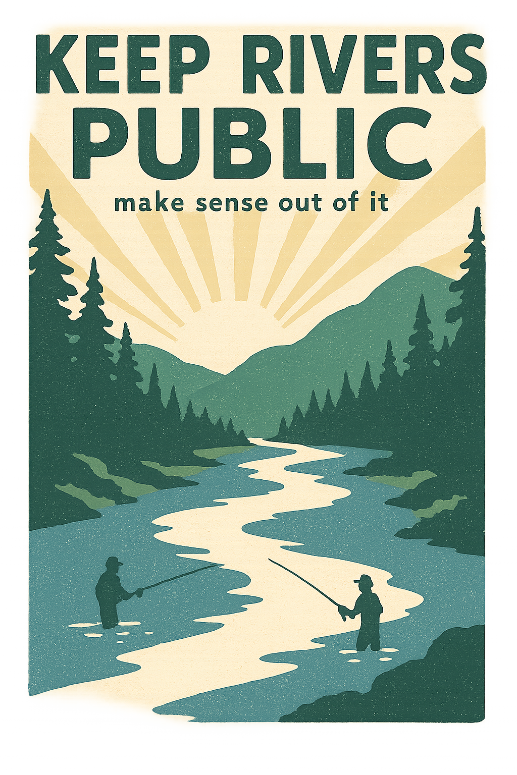 Design graphic: Public Channel Poster