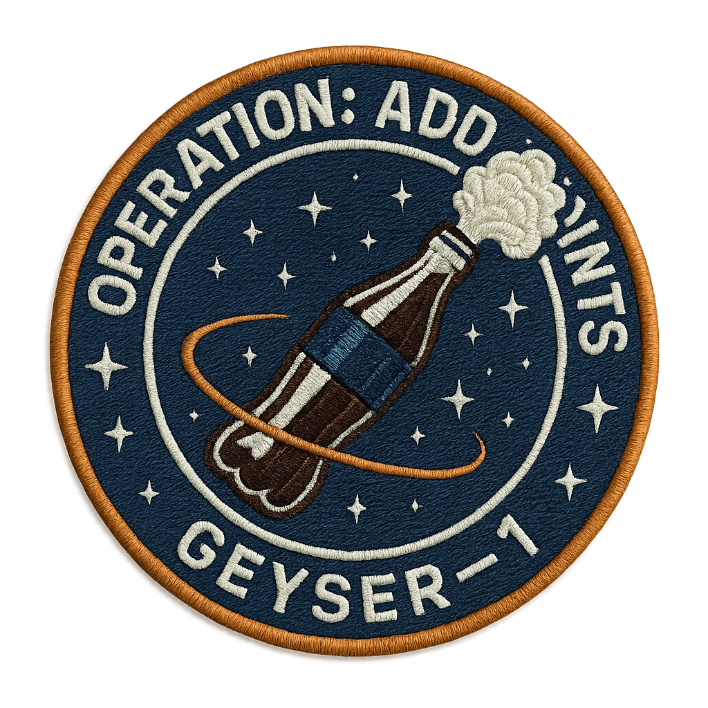 Design graphic: Mission Geyser-1