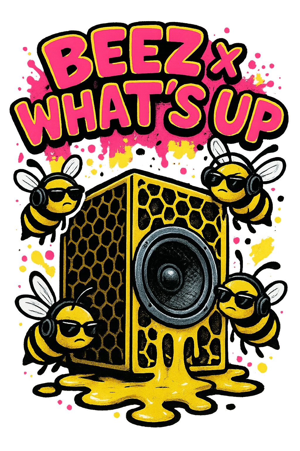 Design graphic: Honeycomb Boom