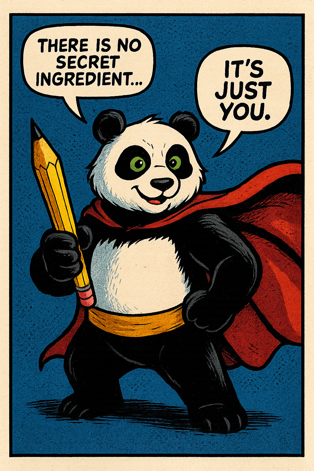 Design graphic: Cape of Confidence