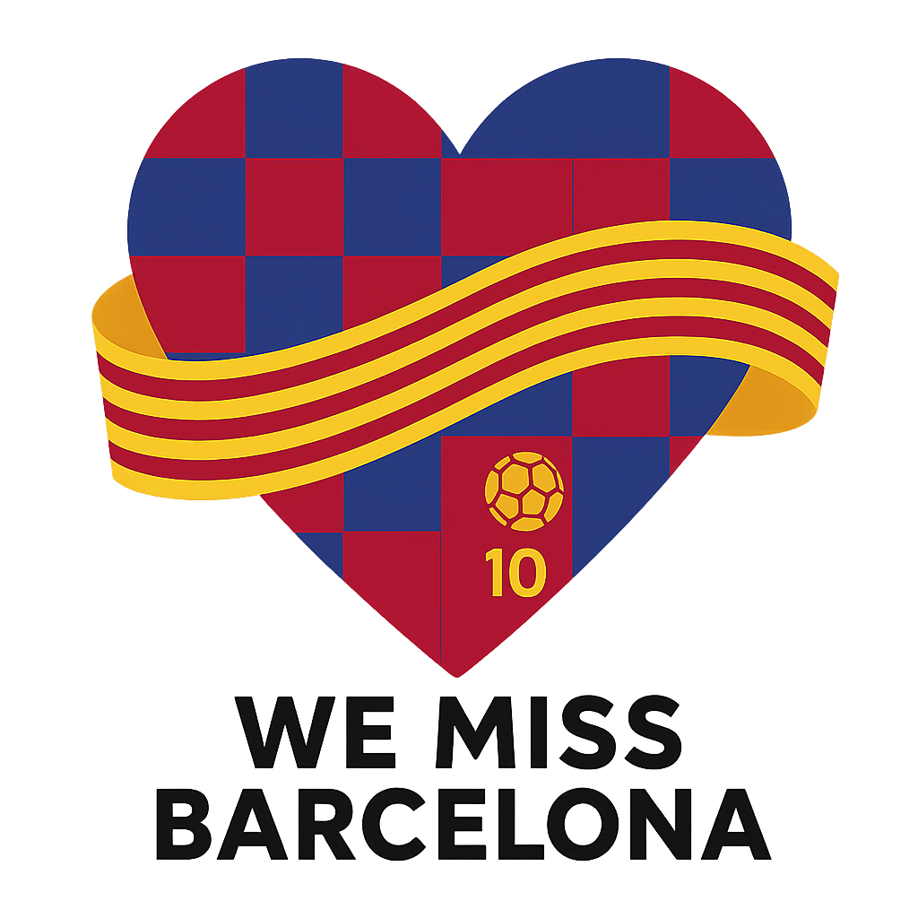 Design graphic: Blaugrana Heart