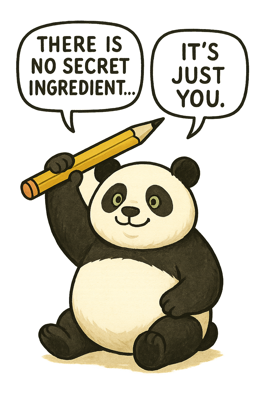 Design graphic: Just You Hero