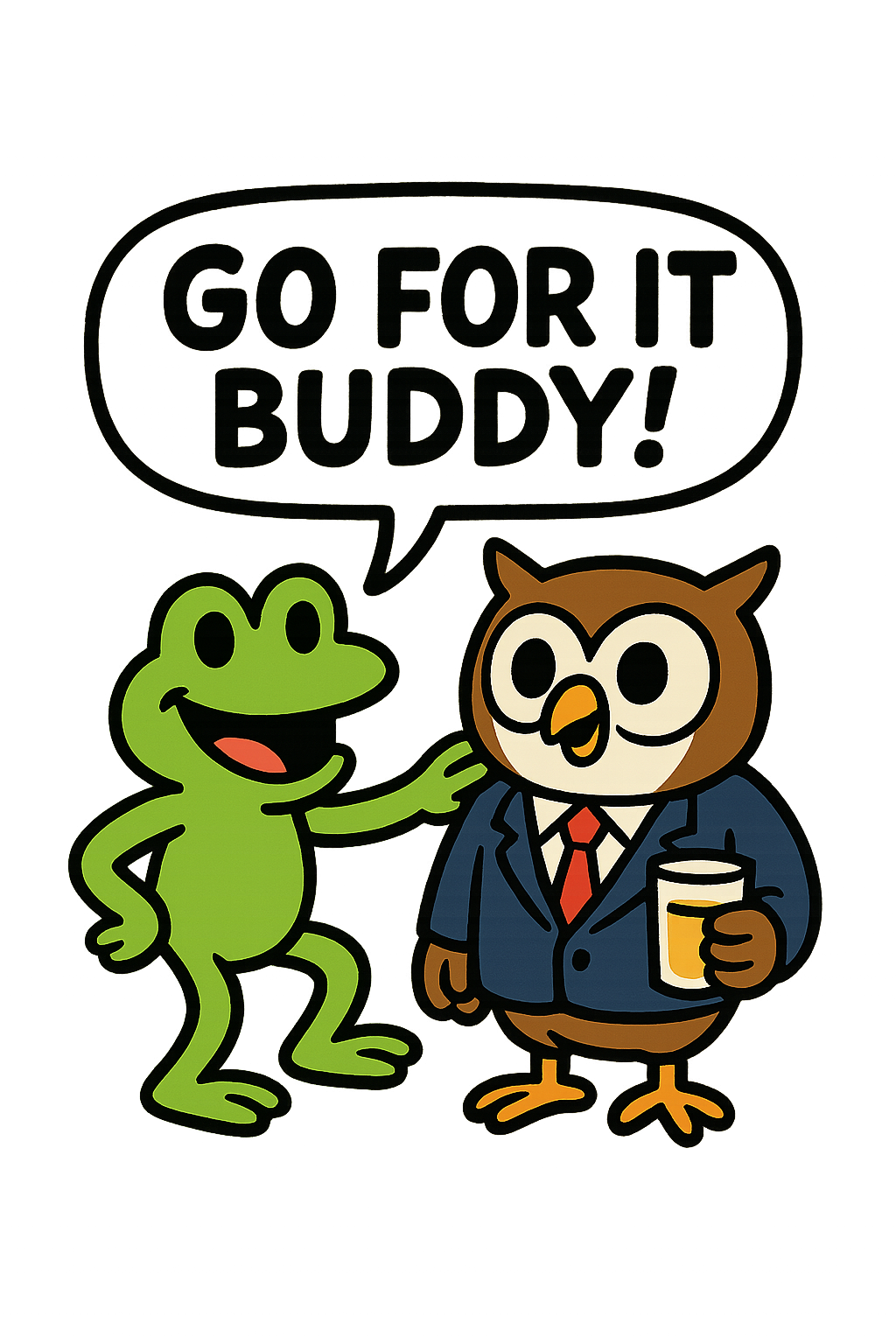 Design graphic: Go For It